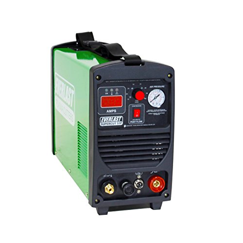 2017 Everlast SuperCut51P 110v/220v Dual Voltage 50 Amp Pilot Arc Inverter Plasma Cutter