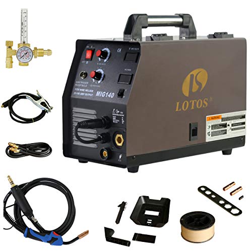 Lotos MIG140 Flux Core Aluminium Welder