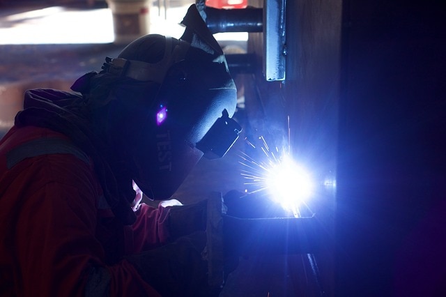 welder at work