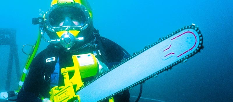 underwater welding helmet