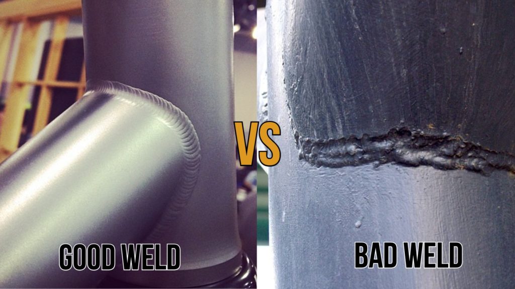 Good weld vs Bad Weld