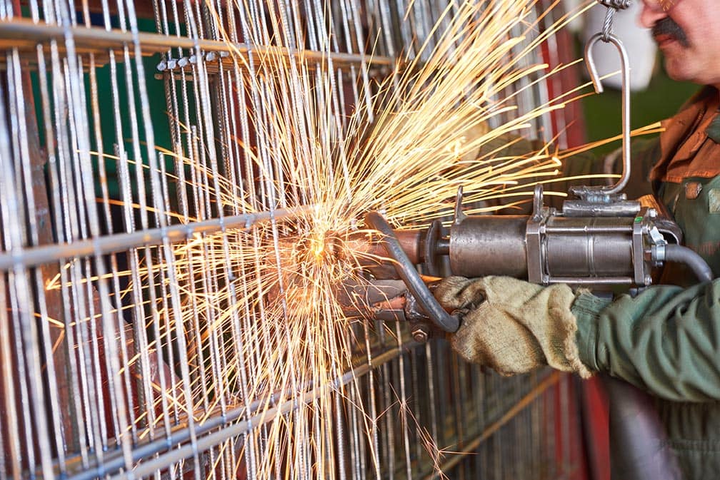 Resistance welding. Resistance Welding photo.