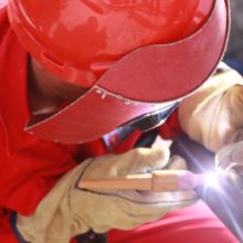 How to Get into Pipeline Welding: A Step-by-Step Guide person welding pipe