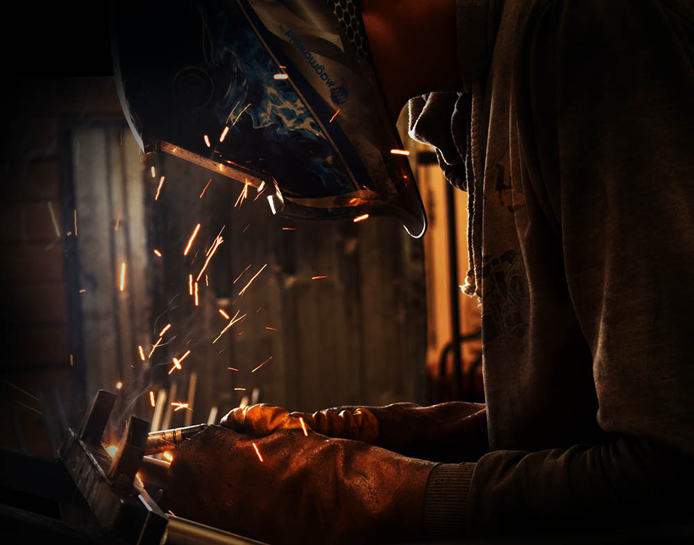 welder up close